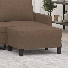 Brown fabric footstool 70x55x41 cm by , Ottomans - Ref: Foro24-349350, Price: 57,66 €, Discount: %