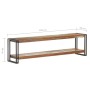 Mueble de TV de madera maciza reciclada 150x30x40 cm de , Muebles TV - Ref: Foro24-320793, Precio: 154,30 €, Descuento: %