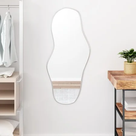 Espejo de pared plateado 100x45 cm de , Espejos - Ref: Foro24-348258, Precio: 81,11 €, Descuento: %
