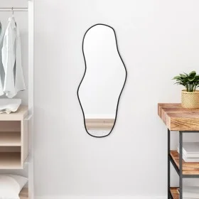 Espejo de pared negro 80x35 cm de , Espejos - Ref: Foro24-348266, Precio: 54,73 €, Descuento: %