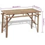 Folding garden table with 2 100 cm bamboo benches by vidaXL, Garden sets - Ref: Foro24-41502, Price: 161,37 €, Discount: %