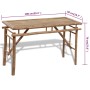 Mesa de jardín plegable con 2 bancos 100 cm de bambú de vidaXL, Conjuntos de jardín - Ref: Foro24-41502, Precio: 163,52 €, De...