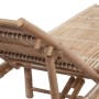 Tumbona de bambú de vidaXL, Tumbonas - Ref: Foro24-41499, Precio: 169,94 €, Descuento: %