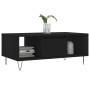 Mesa de centro madera contrachapada negro 90x50x36,5 cm de , Mesas de centro - Ref: Foro24-830589, Precio: 63,20 €, Descuento: %