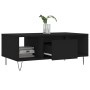Mesa de centro madera contrachapada negro 90x50x36,5 cm de , Mesas de centro - Ref: Foro24-830589, Precio: 63,20 €, Descuento: %
