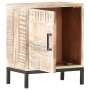Mesita de noche de madera maciza de acacia 40x30x50 cm de vidaXL, Mesitas de noche - Ref: Foro24-287330, Precio: 92,72 €, Des...