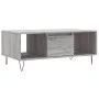 Mesa de centro madera contrachapada gris Sonoma 90x50x36,5 cm de , Mesas de centro - Ref: Foro24-830594, Precio: 62,36 €, Des...