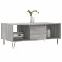 Mesa de centro madera contrachapada gris Sonoma 90x50x36,5 cm de , Mesas de centro - Ref: Foro24-830594, Precio: 62,36 €, Des...