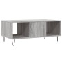 Mesa de centro madera contrachapada gris Sonoma 90x50x36,5 cm de , Mesas de centro - Ref: Foro24-830594, Precio: 63,11 €, Des...