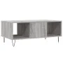 Mesa de centro madera contrachapada gris Sonoma 90x50x36,5 cm de , Mesas de centro - Ref: Foro24-830594, Precio: 62,36 €, Des...