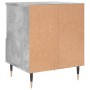 Mesita de noche madera de ingeniería gris hormigón 40x35x50 cm de , Mesitas de noche - Ref: Foro24-830612, Precio: 41,12 €, D...