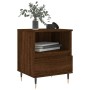 Mesitas noche 2 uds madera ingeniería marrón roble 40x35x50 cm de , Mesitas de noche - Ref: Foro24-830619, Precio: 79,81 €, D...
