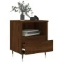 Mesitas noche 2 uds madera ingeniería marrón roble 40x35x50 cm de , Mesitas de noche - Ref: Foro24-830619, Precio: 78,76 €, D...
