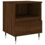 Mesitas noche 2 uds madera ingeniería marrón roble 40x35x50 cm de , Mesitas de noche - Ref: Foro24-830619, Precio: 78,76 €, D...