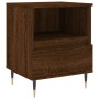 Mesitas noche 2 uds madera ingeniería marrón roble 40x35x50 cm de , Mesitas de noche - Ref: Foro24-830619, Precio: 79,81 €, D...