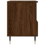 Mesitas noche 2 uds madera ingeniería marrón roble 40x35x50 cm de , Mesitas de noche - Ref: Foro24-830619, Precio: 79,81 €, D...