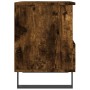 Mesita de noche madera de ingeniería roble ahumado 40x35x50 cm de , Mesitas de noche - Ref: Foro24-830646, Precio: 43,63 €, D...