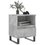 Mesita de noche madera de ingeniería gris hormigón 40x35x50 cm de , Mesitas de noche - Ref: Foro24-830644, Precio: 53,98 €, D...