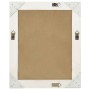 Espejo de pared estilo barroco blanco 50x60 cm en Espejos | Comprar online en Foru.es