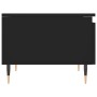 Mesas de centro 2 uds madera de ingeniería negro 50x46x35 cm de , Mesas de centro - Ref: Foro24-830847, Precio: 57,11 €, Desc...