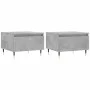 Coffee tables 2 units concrete gray engineered wood 50x46x35 cm by , Coffee table - Ref: Foro24-830853, Price: 54,95 €, Disco...
