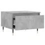 Coffee tables 2 units concrete gray engineered wood 50x46x35 cm by , Coffee table - Ref: Foro24-830853, Price: 54,95 €, Disco...