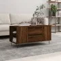 Oak brown engineered wood coffee table 102x44.5x50 cm by , Coffee table - Ref: Foro24-831003, Price: 78,13 €, Discount: %