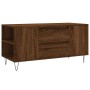 Mesa de centro madera de ingeniería marrón roble 102x44,5x50 cm de , Mesas de centro - Ref: Foro24-831003, Precio: 81,34 €, D...