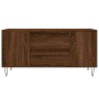 Mesa de centro madera de ingeniería marrón roble 102x44,5x50 cm de , Mesas de centro - Ref: Foro24-831003, Precio: 81,34 €, D...