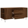 Mesa de centro madera de ingeniería marrón roble 102x44,5x50 cm de , Mesas de centro - Ref: Foro24-831003, Precio: 81,34 €, D...