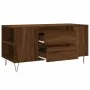 Oak brown engineered wood coffee table 102x44.5x50 cm by , Coffee table - Ref: Foro24-831003, Price: 78,13 €, Discount: %