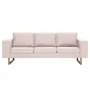 Sofá de 3 plazas de tela color crema de , Sofás - Ref: Foro24-281382, Precio: 402,01 €, Descuento: %