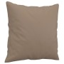 Sofá de 2 plazas con cojines cuero sintético capuchino 140 cm de , Sofás - Ref: Foro24-3200807, Precio: 241,48 €, Descuento: %