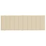 Cojín de tumbona de tela Oxford beige 186x58x3 cm de , Cojines para sillas y sofás - Ref: Foro24-314161, Precio: 51,56 €, Des...
