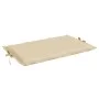 Cojín de tumbona de tela Oxford beige 186x58x3 cm de , Cojines para sillas y sofás - Ref: Foro24-314161, Precio: 51,56 €, Des...