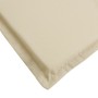 Cojín de tumbona de tela Oxford beige 186x58x3 cm de , Cojines para sillas y sofás - Ref: Foro24-314161, Precio: 36,92 €, Des...