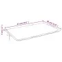 Cojín de tumbona de tela Oxford beige 186x58x3 cm de , Cojines para sillas y sofás - Ref: Foro24-314161, Precio: 51,56 €, Des...