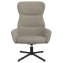 Silla de relajación de terciopelo gris claro de , Sillones - Ref: Foro24-341108, Precio: 112,65 €, Descuento: %