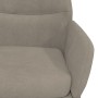 Silla de relajación de terciopelo gris claro de , Sillones - Ref: Foro24-341108, Precio: 112,65 €, Descuento: %