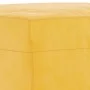 Banco de terciopelo amarillo 70x35x41 cm de , Bancos - Ref: Foro24-349403, Precio: 48,48 €, Descuento: %