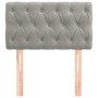 Cabecero de terciopelo gris claro 80x7x78/88 cm de , Cabeceros y pies de cama - Ref: Foro24-346306, Precio: 40,76 €, Descuent...
