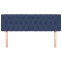 Cabeceros 2 unidades tela azul 72x7x78/88 cm de , Cabeceros y pies de cama - Ref: Foro24-346346, Precio: 52,90 €, Descuento: %