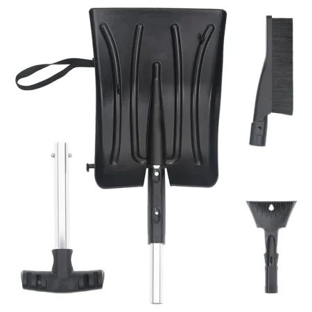 3 in 1 black aluminum snow shovel kit by , snow shovels - Ref: Foro24-364824, Price: 28,70 €, Discount: %