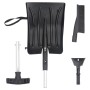 Kit de pala quitanieves 3 en 1 aluminio negro de , Palas para nieve - Ref: Foro24-364824, Precio: 26,85 €, Descuento: %