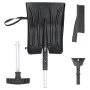Kit de pala quitanieves 3 en 1 aluminio negro de , Palas para nieve - Ref: Foro24-364824, Precio: 28,70 €, Descuento: %