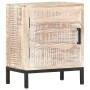 Mesita de noche de madera maciza de acacia 40x30x50 cm de vidaXL, Mesitas de noche - Ref: Foro24-287330, Precio: 92,72 €, Des...