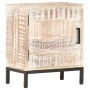 Mesita de noche de madera maciza de acacia 40x30x50 cm de vidaXL, Mesitas de noche - Ref: Foro24-287330, Precio: 92,72 €, Des...
