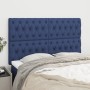 Cabeceros 4 unidades tela azul 72x7x78/88 cm de , Cabeceros y pies de cama - Ref: Foro24-3116672, Precio: 98,64 €, Descuento: %