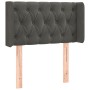 Cabecero de terciopelo gris oscuro 83x16x78/88 cm de , Cabeceros y pies de cama - Ref: Foro24-3119135, Precio: 52,26 €, Descu...
