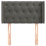 Cabecero de terciopelo gris oscuro 83x16x78/88 cm de , Cabeceros y pies de cama - Ref: Foro24-3119135, Precio: 52,26 €, Descu...